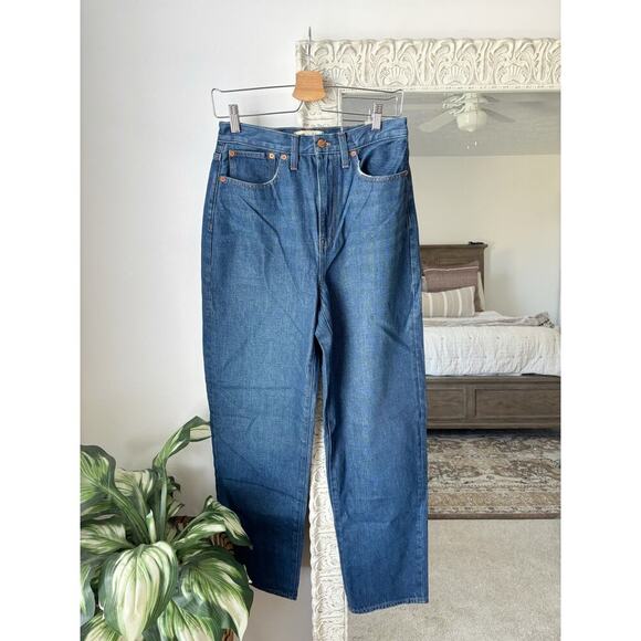 Madewell Baggy Straight Jeans - Picture 2 of 8